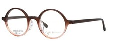 John Lennon Glasses Frame JL-6020 6 Pink Brown Half Acetate Eyeglasses New Japan