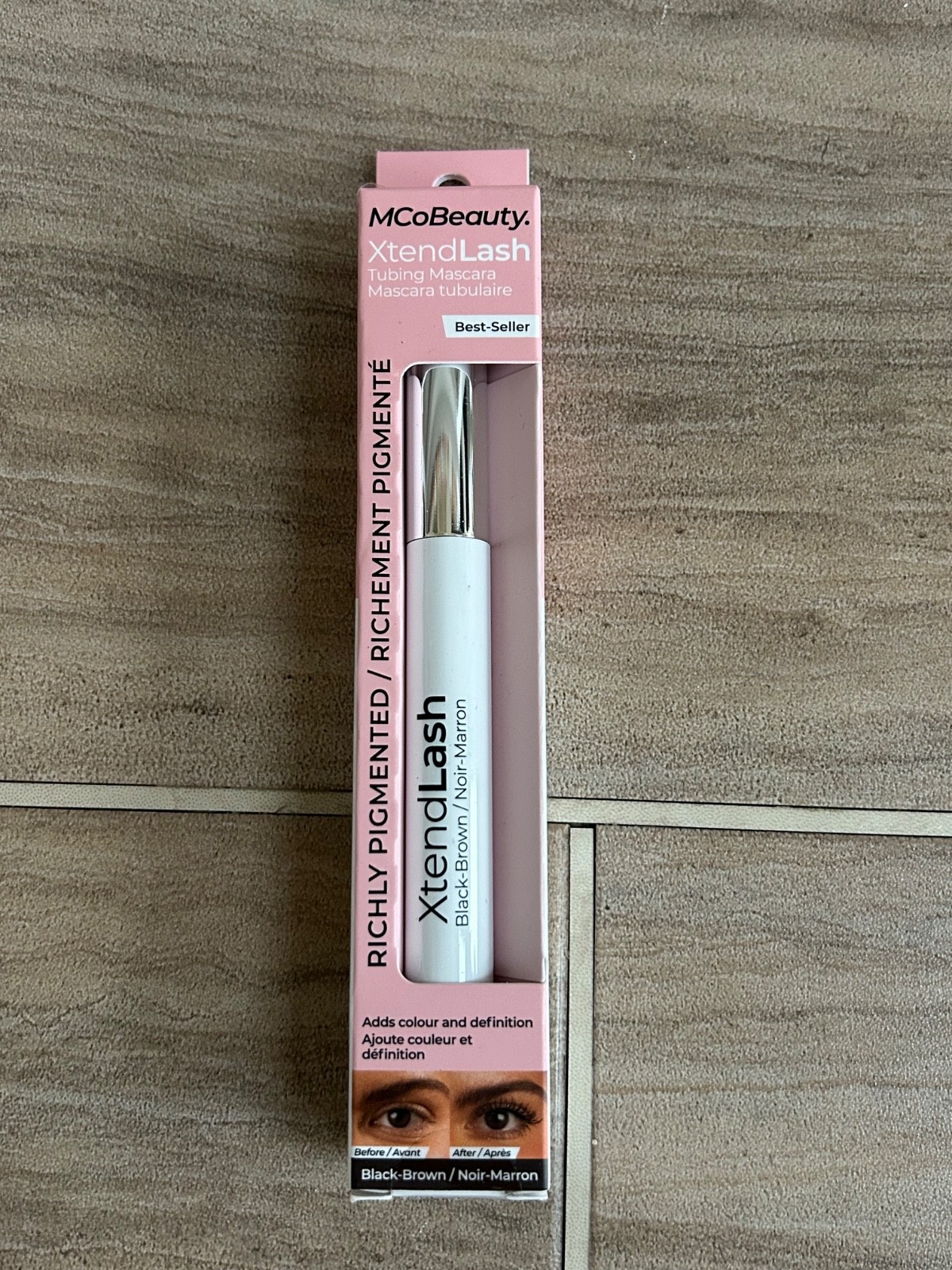 MCoBeauty MCo Beauty XtendLash Tubing Mascara Black-Brown Brand New in Box BNIB