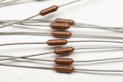 5x Dale 66,5Ω 1% RN55 Metallfilm Präzisionswiderstand rauscharm low noise