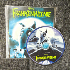 Disney Frankenweenie Blu-ray+DVD 2-Disc Combo Tim Burton PG B&W Region Free