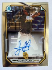 2026 Bowman Baseball Jorge Quintana CPA-JQ Chrome Prospects Base Auto
