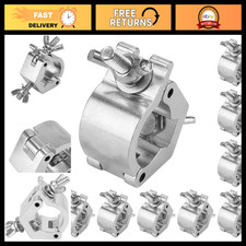 10 Pack Heavy Duty Aluminum Stage Lighting Clamps, 220lbs Truss Tube 30-36mm