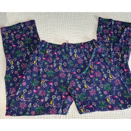 Pigiama donna Nautica pantalone fenicottero stampa barca a vela loungewear S/P - Foto 4 di 5