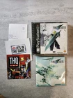 OEM Final Fantasy VII 7 Case & Instruction  Manual Booklet Ps1 Playstation FFVII