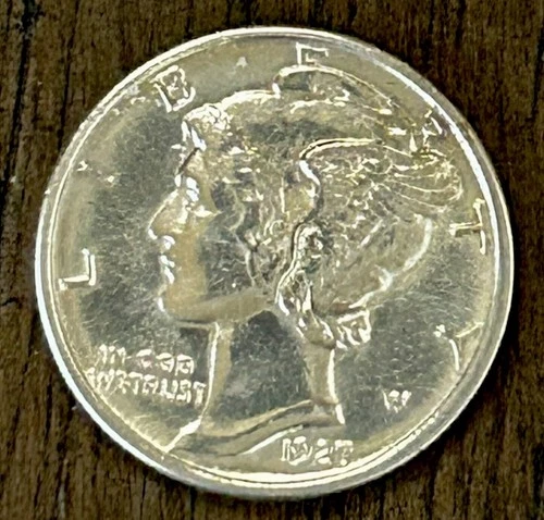 1927-S 10C Mercury Dime BU ~ 26242