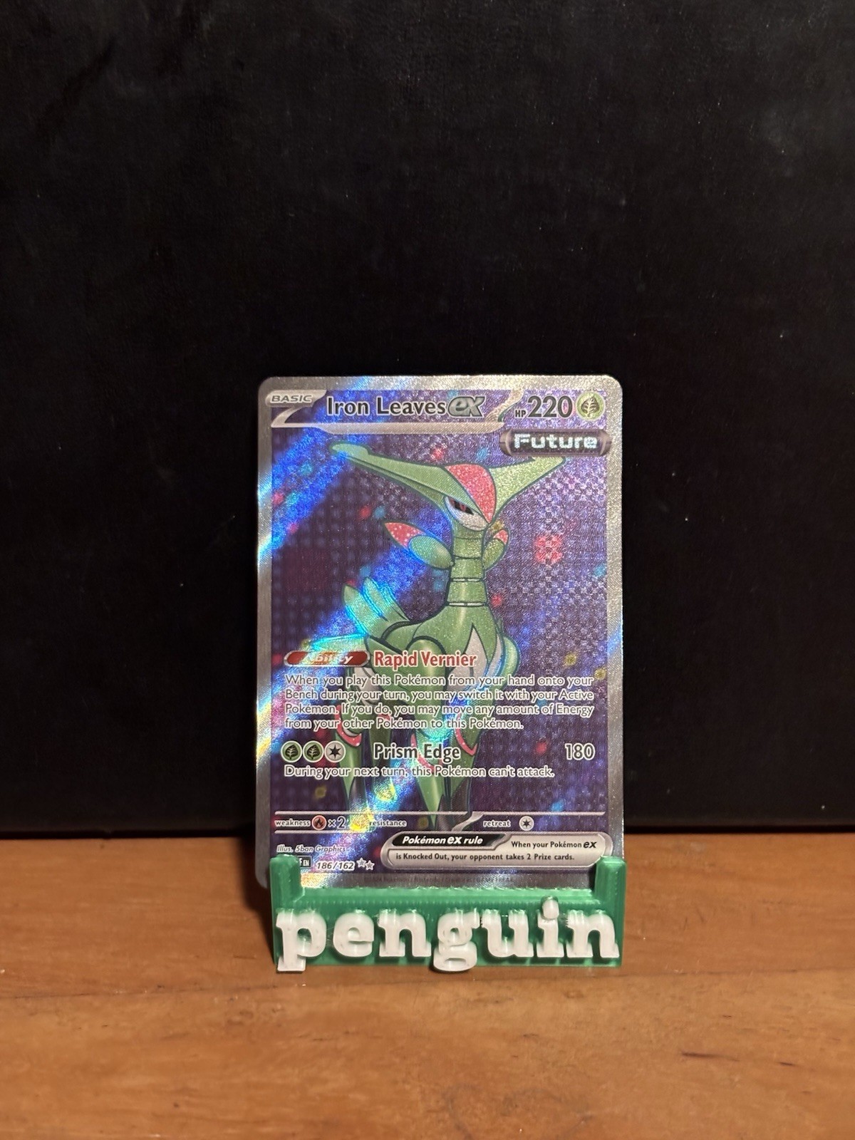 Iron Leaves ex 186/162 Sv05: Temporal Forces Holo NM Fresh Pull