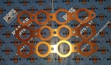 New 1936-1952 Buick Intake Exhaust Manifold Gasket Set. 320 Engine Copper