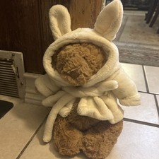 Jellycat Bathrobe Bartholomew Bear NWT-Birthday Gift Cute Toys