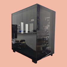 Image of @UNUSED/MINOR GLASS DAMAGE@ Nzxt H9 Flow Mid Tower Gaming Case Black MNZ22