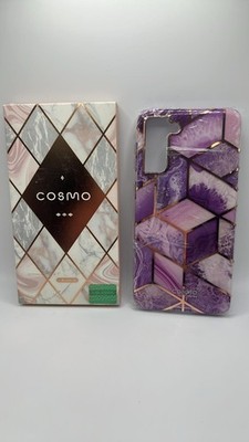 i-Blason Cosmo Hülle für Samsung Galaxy S21 Plus Amethyst Glitzer Dual-Layer