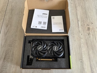 MSI NVIDIA GeForce RTX 4060 8GB GDDR6 Grafikkarte inkl OVP und Kabel