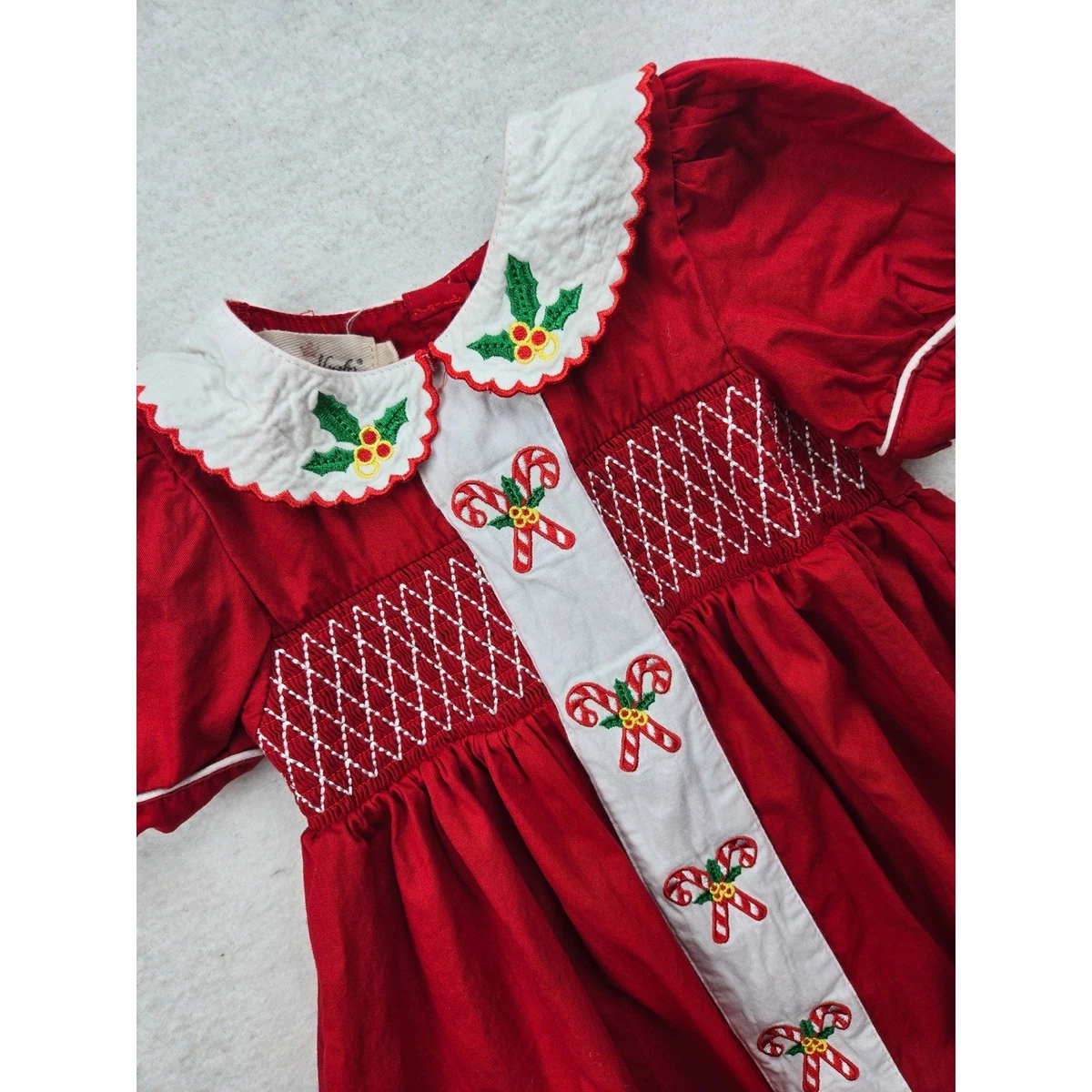 Size S Christmas 100% Cotton Dresses for Girls for sale | eBay