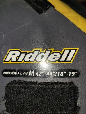 Riddell Power Football Shoulder Pads PM19DBFLAT M 42-44 Gray