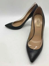Valentino Black Size 39.5 Rockstud Rhinestone Classic Pump