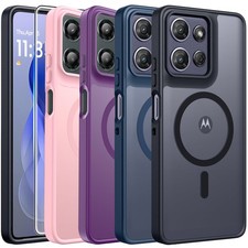 For Motorola Moto G Power 5G 2025 2026 Case Mag Safe Phone Cover  Glass Screen