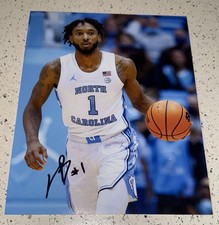 LEAKY BLACK SIGNED 8X10 PHOTO NORTH CAROLINA TAR HEELS BASKETBALL UNC AUTOGRAPH