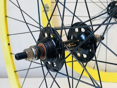 Velocity B-43 700c Fixed Gear Wheelset 32h 100/120mm Origin-8 Hubs