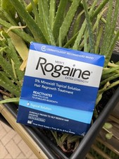 Rogaine Hair Regrowth Treatment Topical Solution 3 Month Supply, EXP 2027