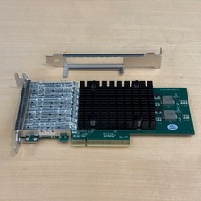 10Gtek Intel X710 DA4 Quad 4 SFP+ 10Gb NIC Network Card XL710-10G-4S-X8