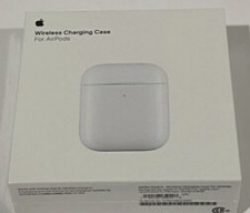 Apple Wireless Charging Case For Airpods - White MR8U2AM/A  NEW SEALED 
