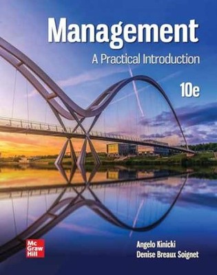 Loose Leaf for Management: A - Loose Leaf, by Kinicki Angelo; Breaux - Very Good