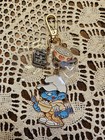 Seventeen KPOP Woozi Smurf Isaac Toast Gold-plated Keyring Promo Smurf Figure — photo 2