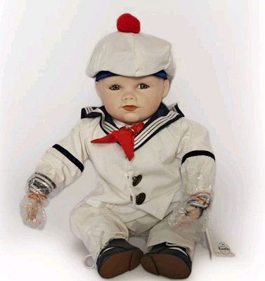 Ashton Drake Galleries Porcelain doll Mathew, Picture Perfect Babies Collection