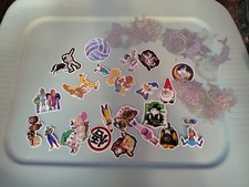 50 Lot Random Decal Stickers
