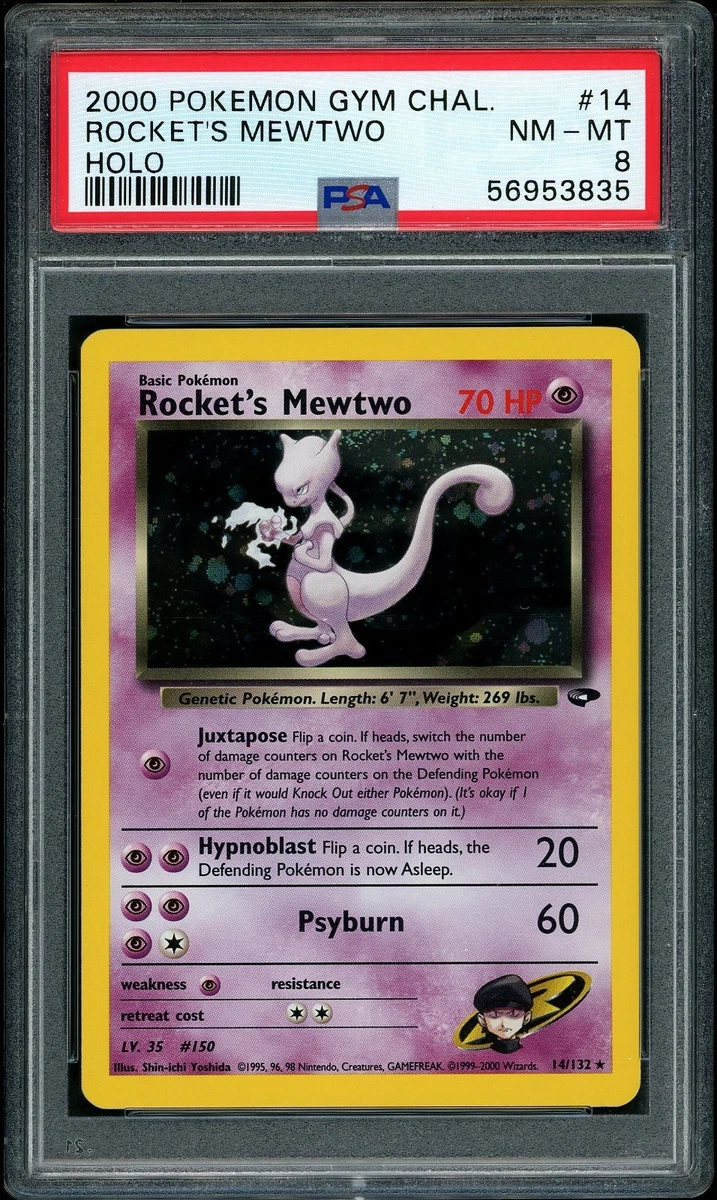 Mewtwo Pokémon TCG Professional Sports Authenticator (PSA) Gym