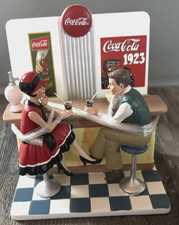 The Hamilton Collection Drink Coca-Cola Figurine with COA Limited Ed 2011 Diner