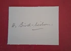 WW2 RAF BATTLE OF BRITAIN HURRICANE PILOT   PENCIL  SIGNED CARD