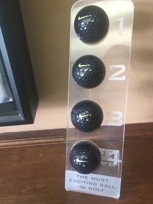 Nike Black on Black BOB golf balls Collector Edition Tiger Woods WM Phoenix Open