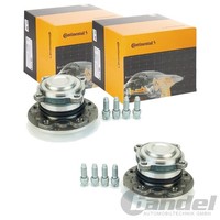 2X Continental Ctam Radlagersatz Radlager Hinten Passend FüR BMW 1 2 X1 X2 Mini