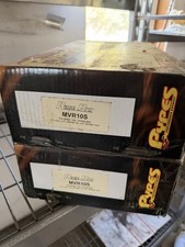 Pypes Race Pro Mvr10s Mufflers Pair 2.5 Offsetoffset Polished Stainless New