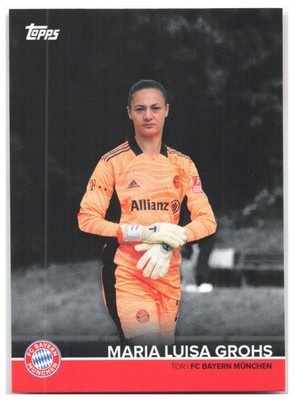 Maria Luisa Grohs 2021-22 Topps FC Bayern München Team Set BCW-MG FC Bayern Munc