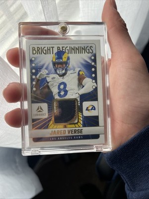2025 Panini Luminance - Bright Beginnings Jared Verse #BB-JVE /50 Three Color