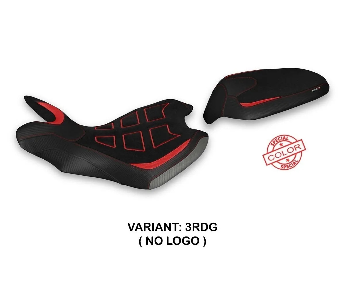 Seat cover Zuata SColor UGrip Red-Gray TPZ MV AGUSTA TURISMO VELOCE 2014 2022 ug