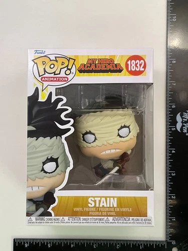Funko Pop! My Hero Academia: Stain #1832 Vinyl Figure -CN E1