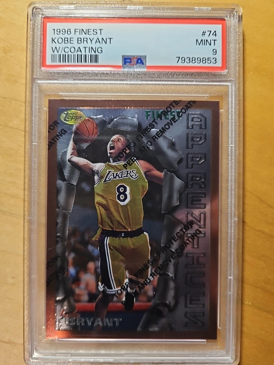Topps Kobe Bryant 9 Graded Basketball Sports Trading Cards