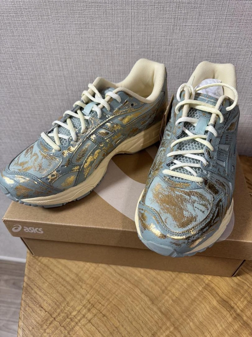 Sneakers da corsa Asics Gel Kayano 14 uomo oro verde US 10 mai usate