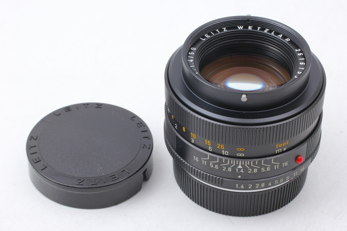 MINT】 Leica Leitz Summilux-R 50mm f1.4 3 Cam Lens for R3 R4