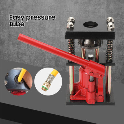 #ad 6 tons Benchtop Hydraulic Bottle Jack Hose Crimper 13 20mm Manual Hydraulic Tool $79.00