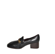 New Tory Burch Perrine Loafer Pump Black Leather Size 10 DD445