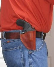 Right Hand Belt Holster for Taurus 605 & 856 Revolvers w/ 2 Inch Barrel