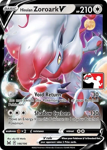 Hisuian Zoroark V 146/196 Prize Pack Series Cards