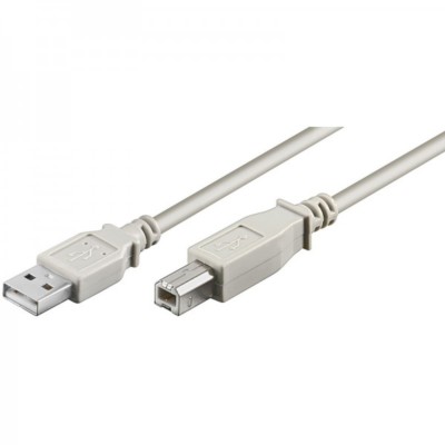 0,5m USB 2.0 High Speed USB Druckerkabel Scanner MFC A-Stecker B-Stecker grau