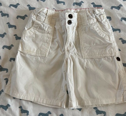 Tommy Hilfiger Bianco Pantaloni Corti con Tasconi 8 anni di marca Ragazze  Pantaloncini di jeans-style | eBay