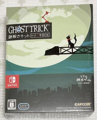 Ghost Trick Phantom Detective MYSTERY SOLVING BOX Limited Switch Neu aus Japan