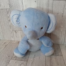 Fisher Price Elephant Blue My Little Snugamonkey 2012 5" Plush Stuffed Animal