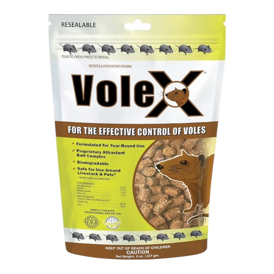 VoleX Eco-Friendly Solution Effective Against All Species of Voles Lot of 2 - Image 2 of 4